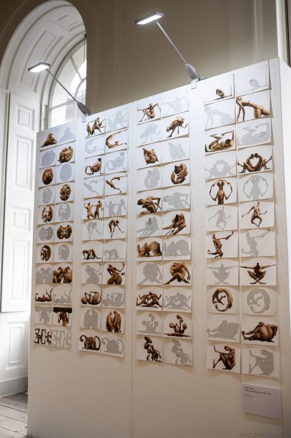 Caffeinated Diversions on display at Scott Eaton's Artist+AI exhibition at Somerset House