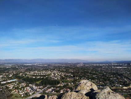 View from Castle Peak in El Escorpion Park