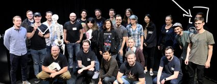 Essential Anatomy at Supercell - class photo
